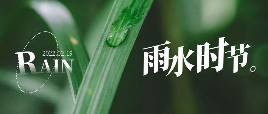 雨水 ▎每一滴，都在孕育一場成長和豐收